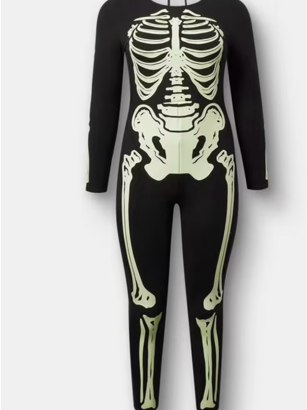 torrid Black Glow Skeleton Jumpsuit